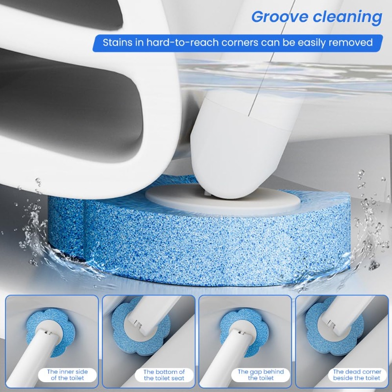 Disposable Toilet Brush Replac - مراجعة Gardening Tools Long Handle وسعره
