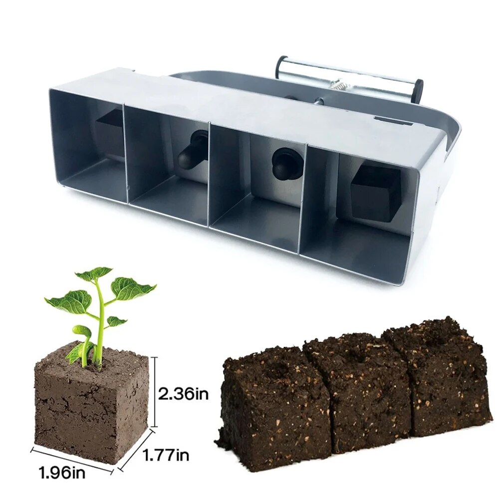 Handheld Seedling Soil Block M - مراجعة Gardening Tools Used وسعره
