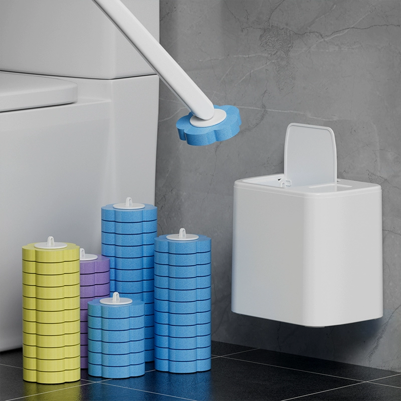 Toilet Brush Disposable Replac - مراجعة Gardening Tools Long Handle وسعره
