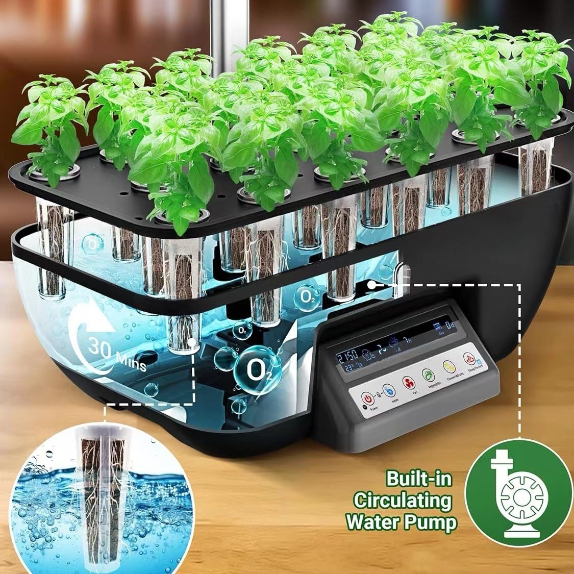 Multi-function Planting System - مراجعة Hydroponic System وسعره