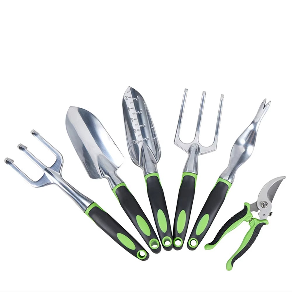 STLF 5-Piece Garden Hand Tools - مراجعة Spade Digging Fork وسعره