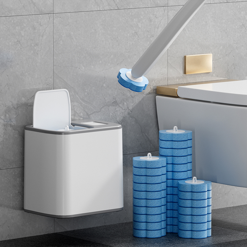 Disposable Toilet Brush Replac - مراجعة Gardening Tools Long Handle وسعره
