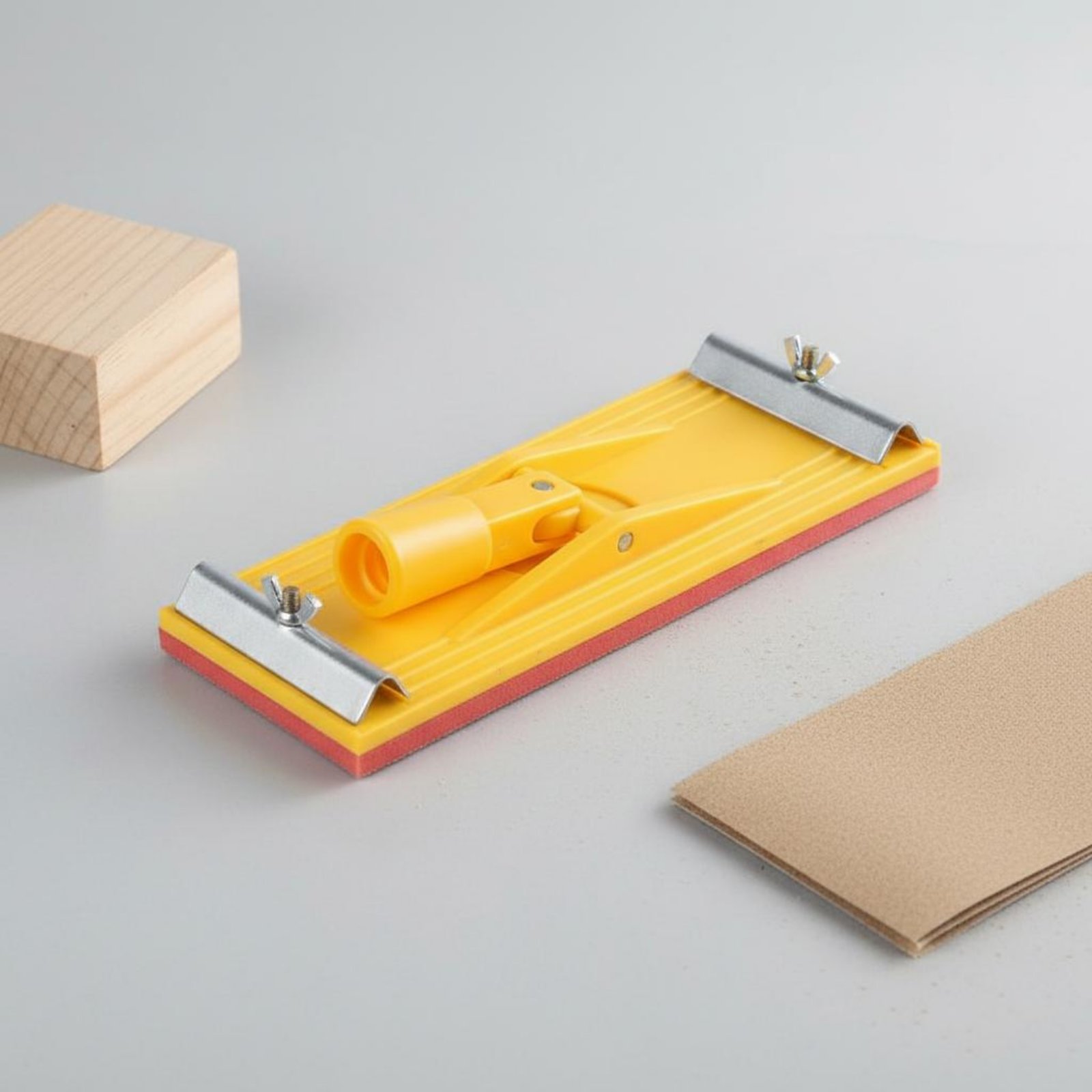 Sanding Paper Holder with Hand - مراجعة Gardening Tools Long Handle وسعره