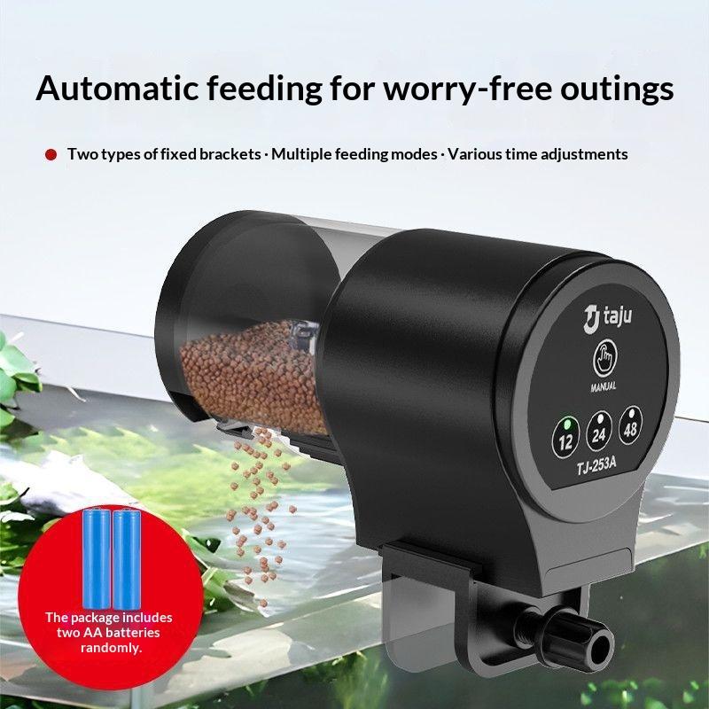 Automatic Fish Feeder With Tim - مراجعة Fertilizer Dispenser وسعره