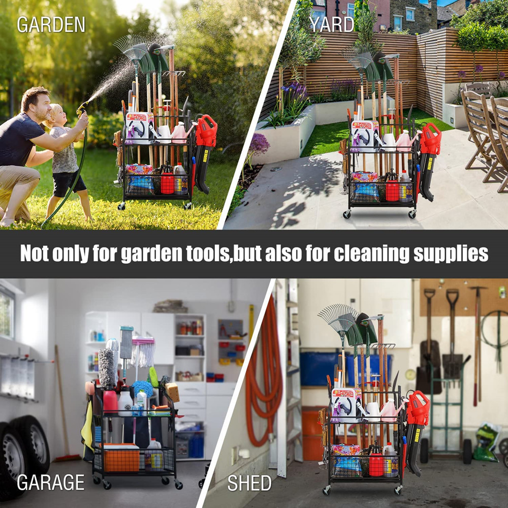 Garden Tool Organizer Yard Too - مراجعة Gardening Yard Tools وسعره
