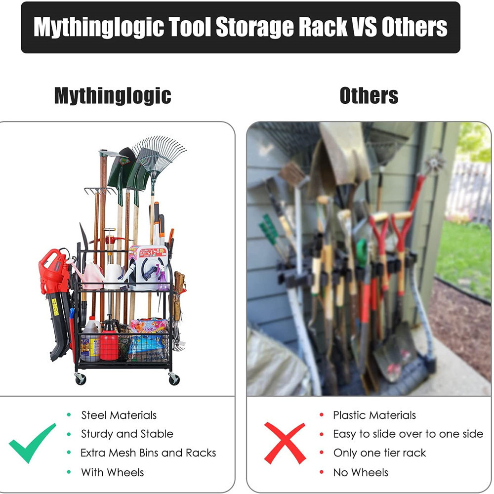 Garden Tool Organizer Yard Too - مراجعة Gardening Yard Tools وسعره