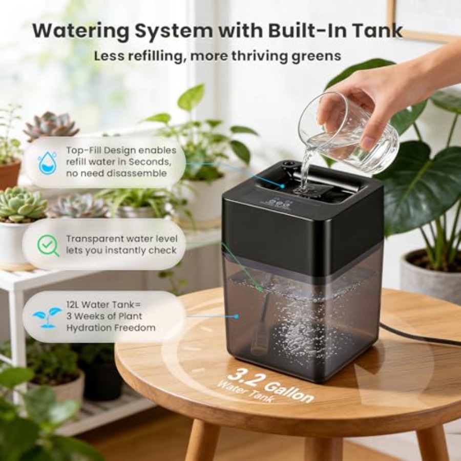 Automatic Indoor Plant Waterer - مراجعة Automatic Plant Waterer وسعره