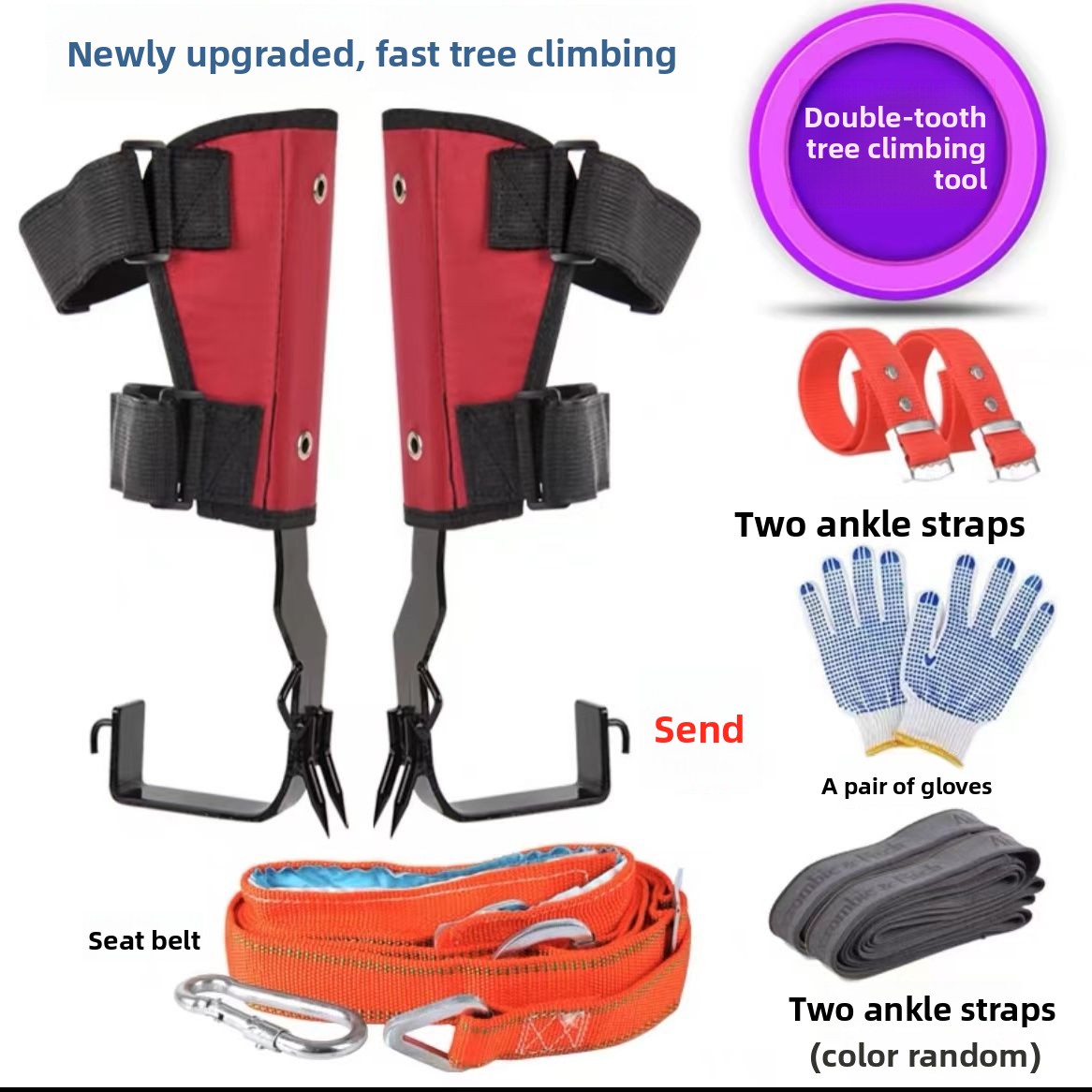 Professional Tree Climbing Gea - مراجعة Gardening Tools Big وسعره