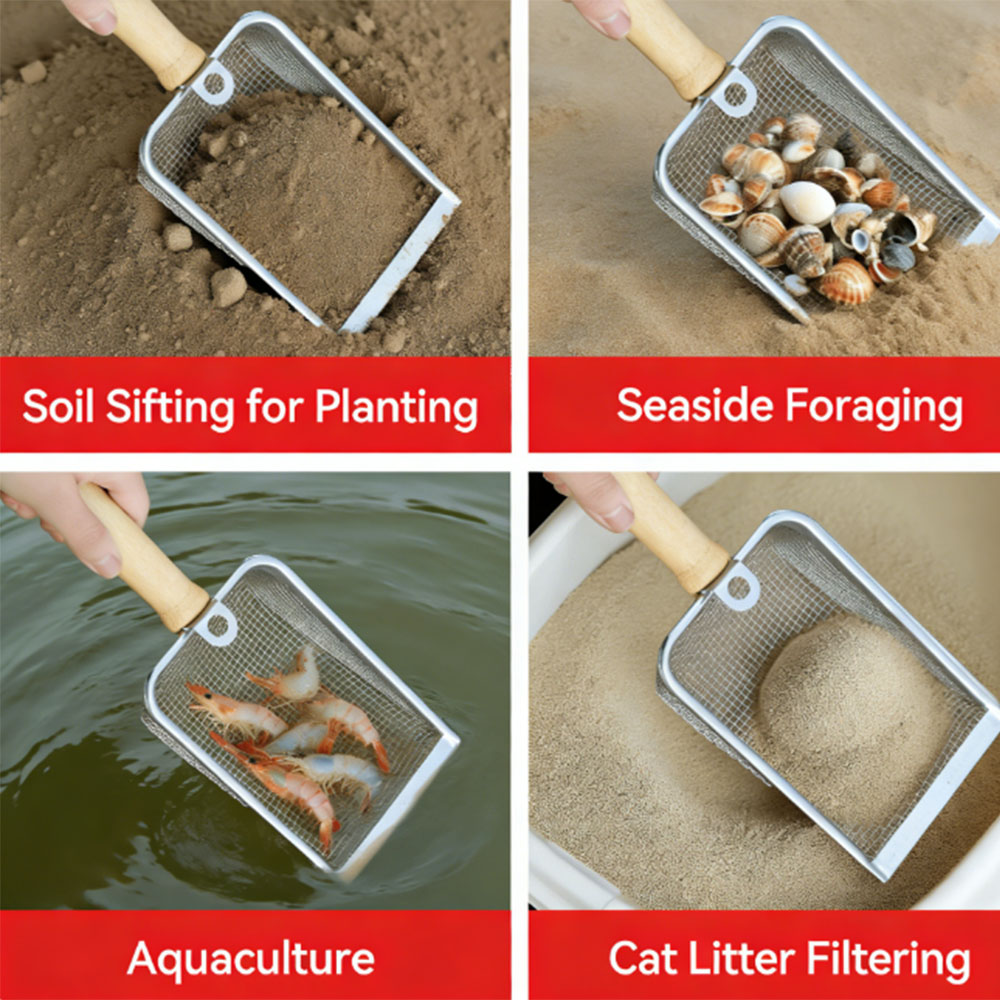 Must-Have Soil Sifter, Stainle - مراجعة Gardening Tools Must Haves وسعره